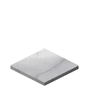 Plaque de pression en marbre blanc et or