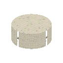 Meule de cheddar au rocou