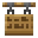 Pancarte suspendue en grenadier