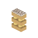 Part de mille-feuille à la vanille