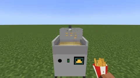 Le cornet de frites.